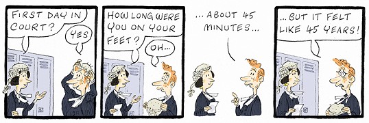 First Day in Court
