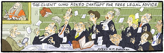 The Client Who Asked ChatGPT for Free Legal Advice