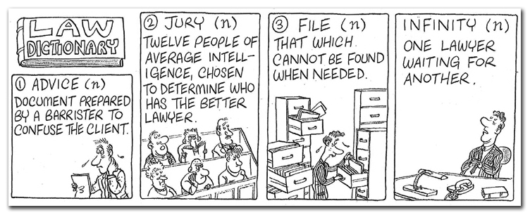 King's Counsel cartoon — 2001-02-20