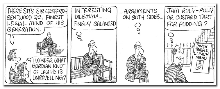 King's Counsel cartoon — 2001-07-31