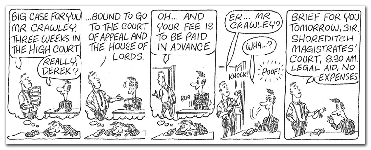 King's Counsel cartoon — 2001-11-27