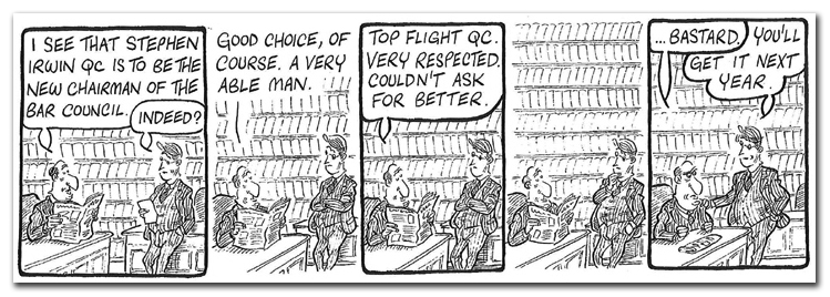 King's Counsel cartoon — 2003-10-28