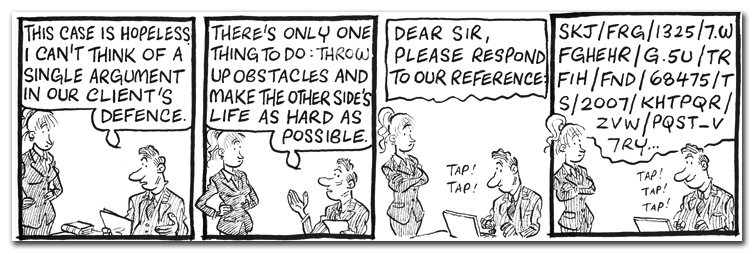 King's Counsel cartoon — 2007-03-13