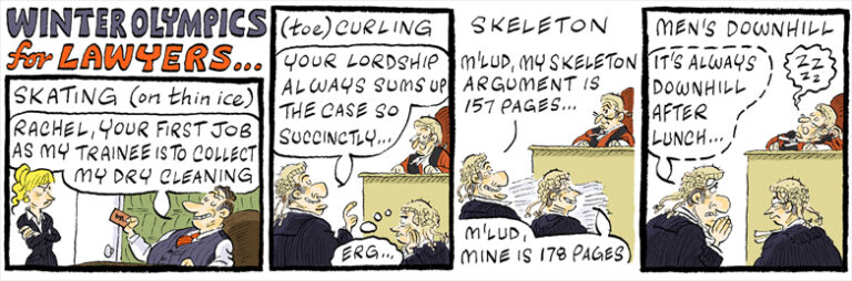 King's Counsel cartoon — 2018-02-22