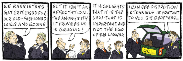 King's Counsel cartoon — 2018-05-03