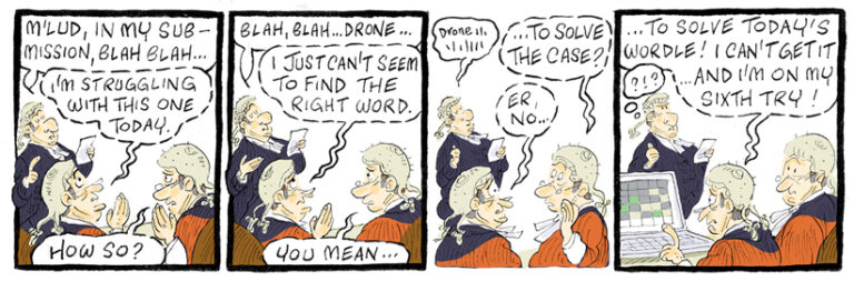 King's Counsel cartoon — 2022-02-03